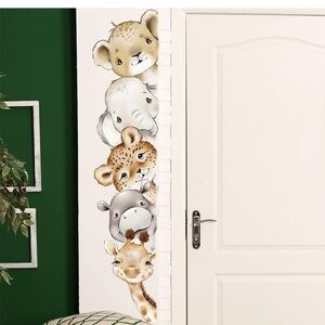 Adorable Animal Wall Decals for Kids' Room